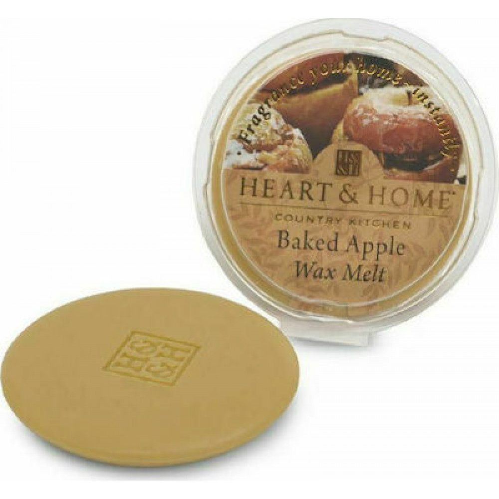 Heart & Home Wax Melt Αρωματικό Χώρου Ψητό Μήλο (12 ωρών)