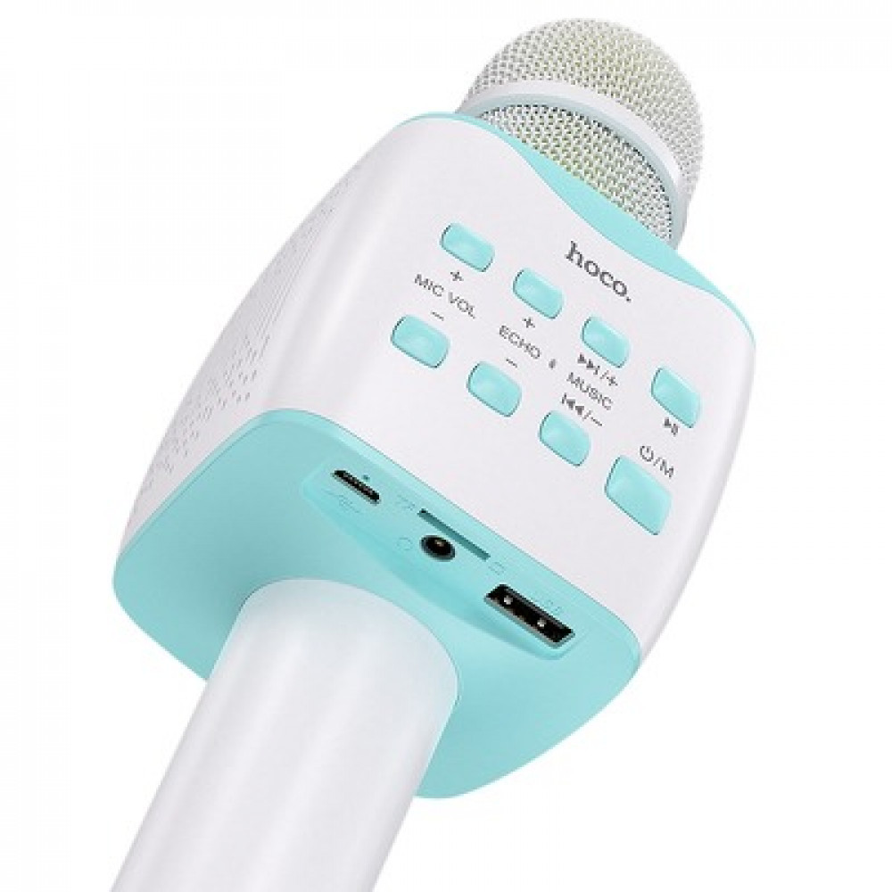 Hoco BK5 Cantando Ασύρματο Μικρόφωνο Καραόκε Bluetooth (Γαλάζιο)