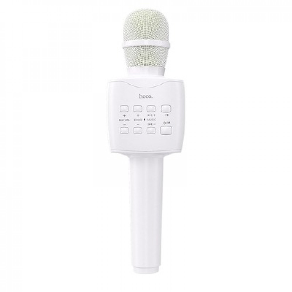 Hoco BK5 Cantando Ασύρματο Μικρόφωνο Καραόκε Bluetooth (Λευκό)
