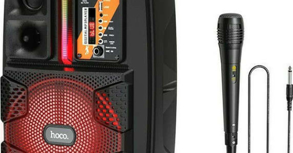 Hoco BS37 Dancer Φορητό Ηχείο Bluetooth Καραόκε με ενσύρματο μικρόφωνο ...