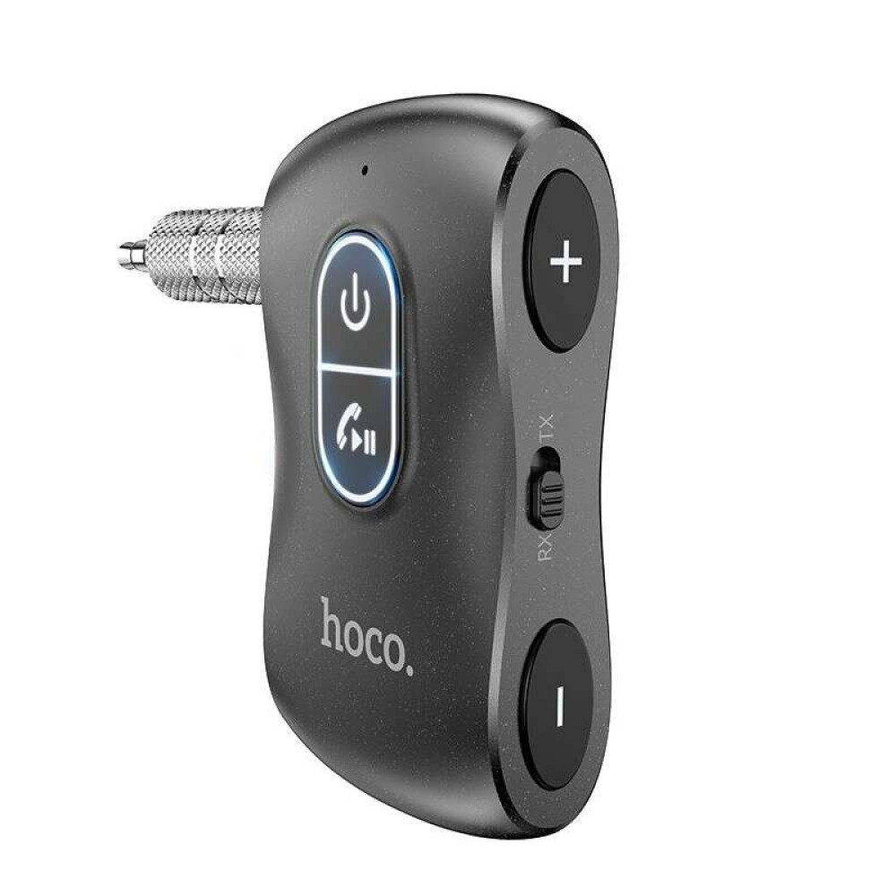 Hoco E73 Pro FM Transmitter / Receiver Bluetooth (Μαύρο)