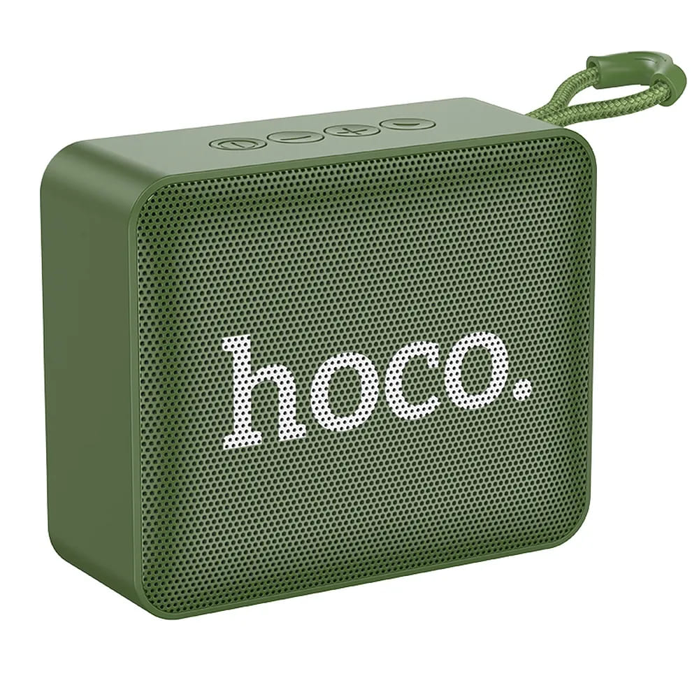 Hoco Gold Brick Sports BS51 Ασύρματο Bluetooth 5.2 Ηχείο (Army Green)