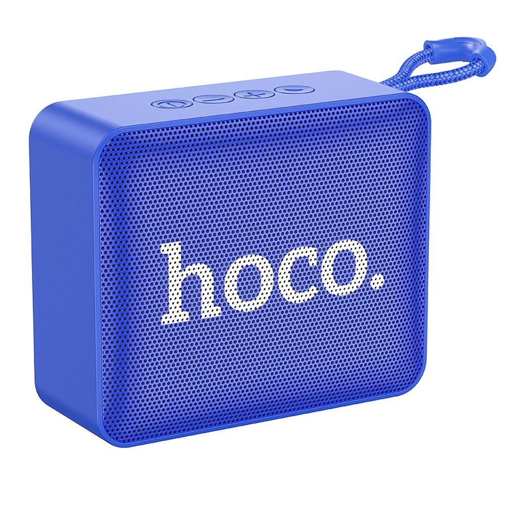 Hoco Gold Brick Sports BS51 Ασύρματο Bluetooth 5.2 Ηχείο (Μπλε)