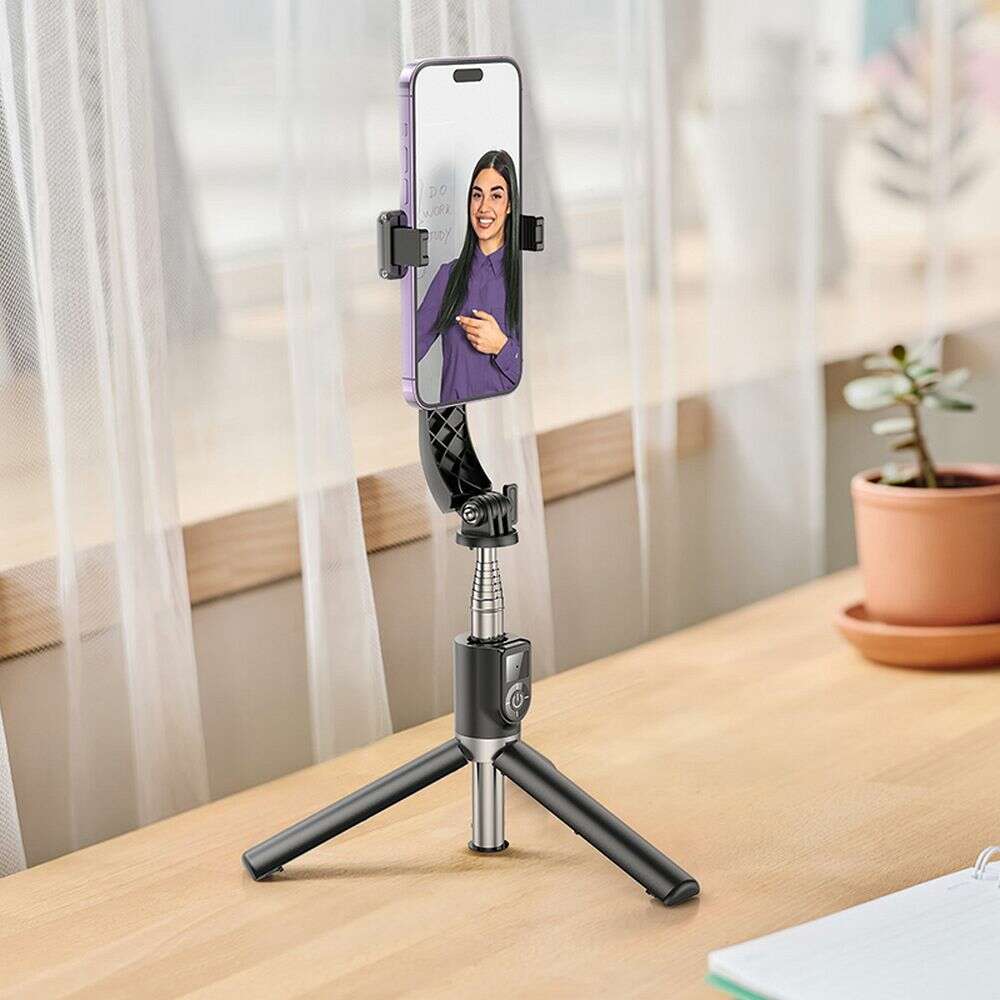 Hoco K20 Selfie Stick Tripod με bluetooth (Μαύρο)