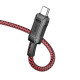 Καλώδιο Φόρτισης Hoco Leader Braided X94 USB σε Type-C 1m (Κόκκινο)