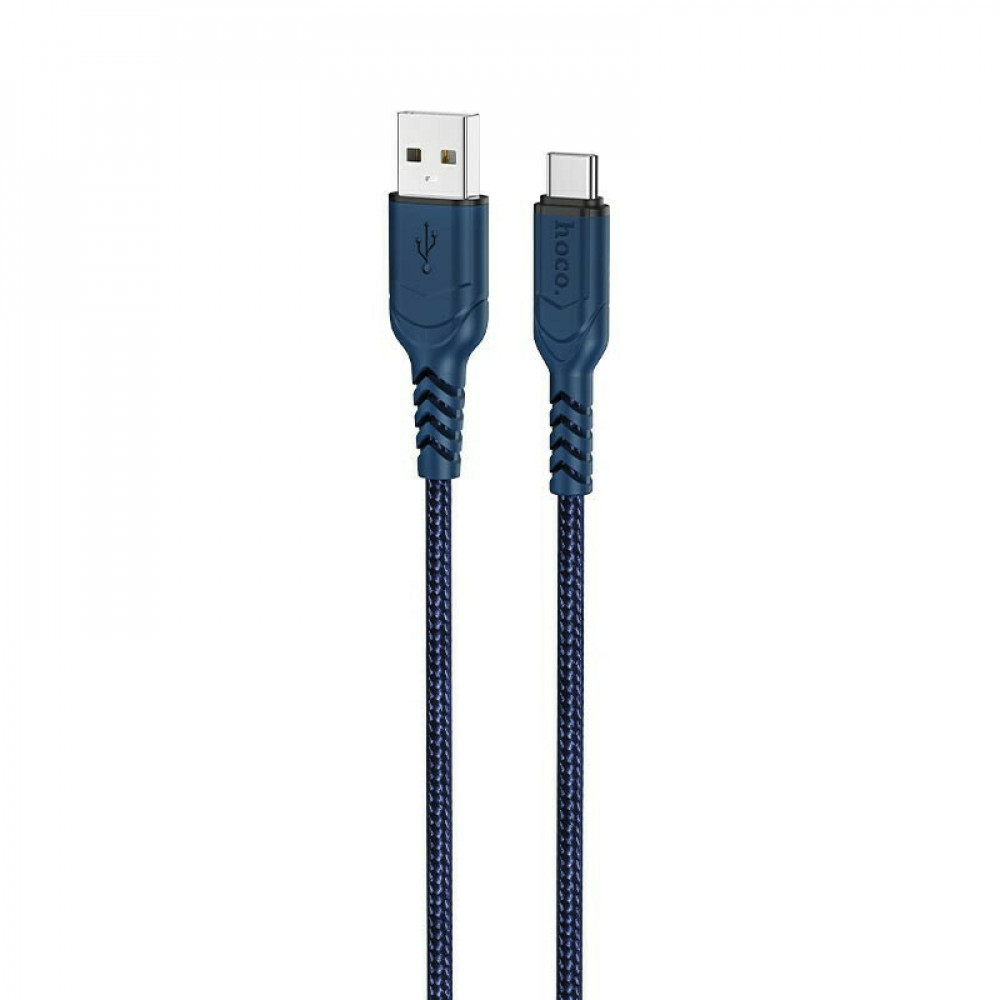 Καλώδιο Φόρτισης Hoco Victory X59 USB σε Type-C 1m (Μπλε)