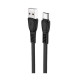 Καλώδιο Φόρτισης / Δεδομένων Hoco X40 USB σε Type C 2.4A 1m (Μαύρο)