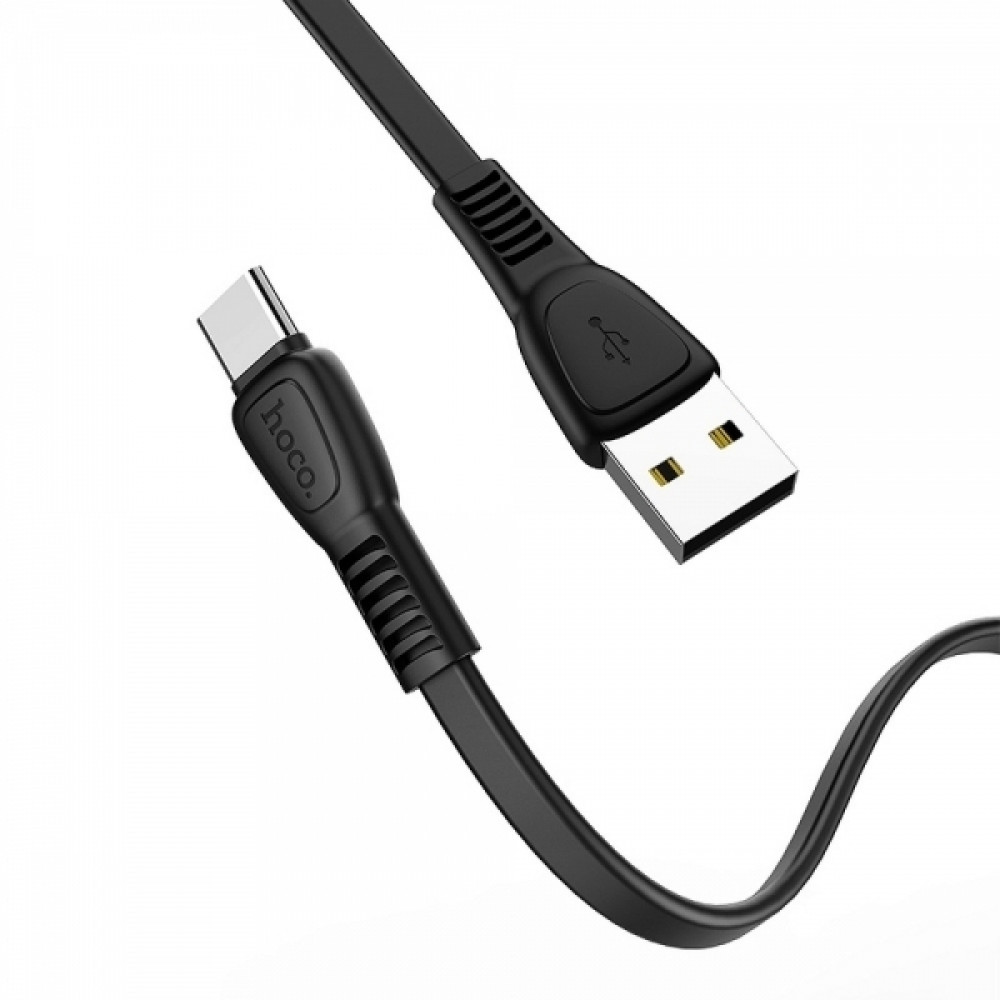 Καλώδιο Φόρτισης / Δεδομένων Hoco X40 USB σε Type C 2.4A 1m (Μαύρο)