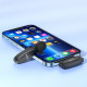 Hoco L15 Ασύρματο Πυκνωτικό Μικρόφωνο Πέτου για iPhone Lightning 8-pin (Μαύρο)