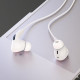 Hoco M1 Pro Original Handsfree Ακουστικά In Ear με Lightning 8-pin (Λευκό)