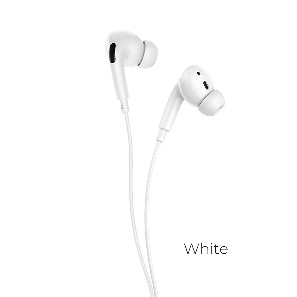 Hoco M1 Pro Original Handsfree Ακουστικά In Ear με Type-C (Λευκό)