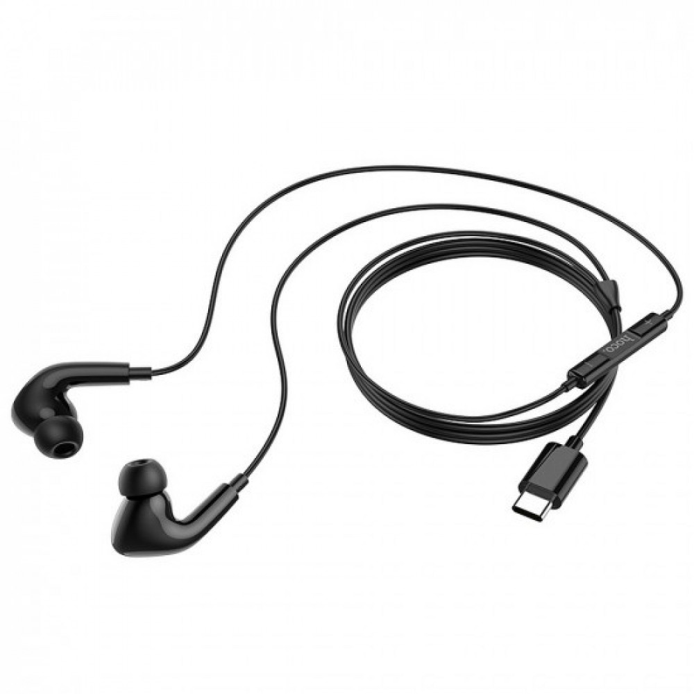 Hoco M1 Pro Original Handsfree Ακουστικά In Ear με Type-C (Μαύρο)