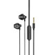 Hoco M75 Belle Handsfree Μαγνητικά Ακουστικά In Ear (Μαύρο)