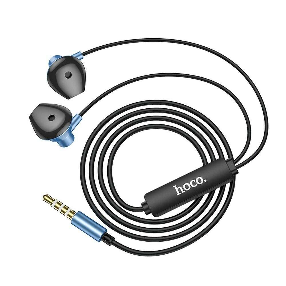 Hoco M75 Belle Handsfree Μαγνητικά Ακουστικά In Ear (Μπλε)