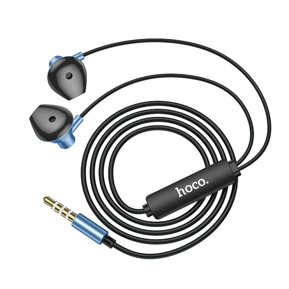 Hoco M75 Belle Handsfree Μαγνητικά Ακουστικά In Ear (Μπλε)