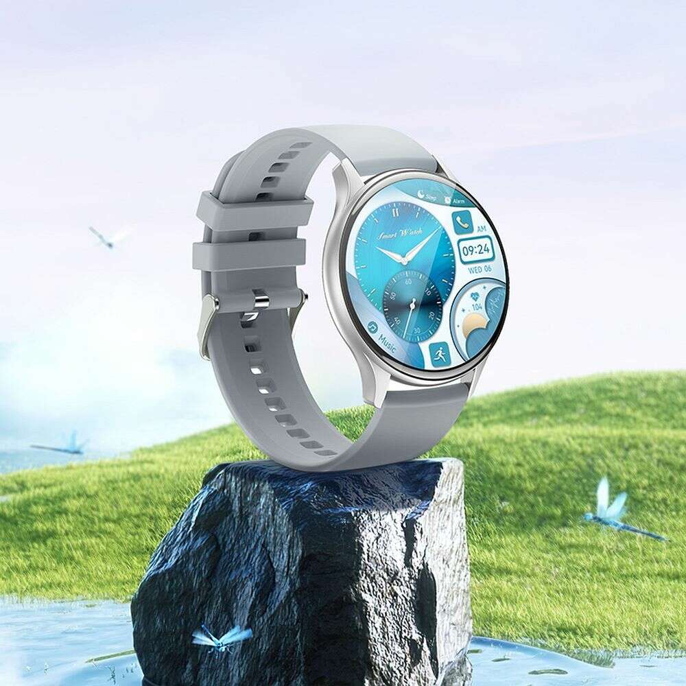 Hoco Smartwatch Amoled Y15 Smart sports (call version) (Silver)