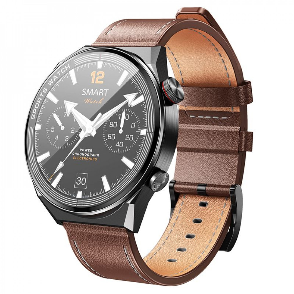 Hoco smartwatch Y11 Smart Sport (Καφέ)