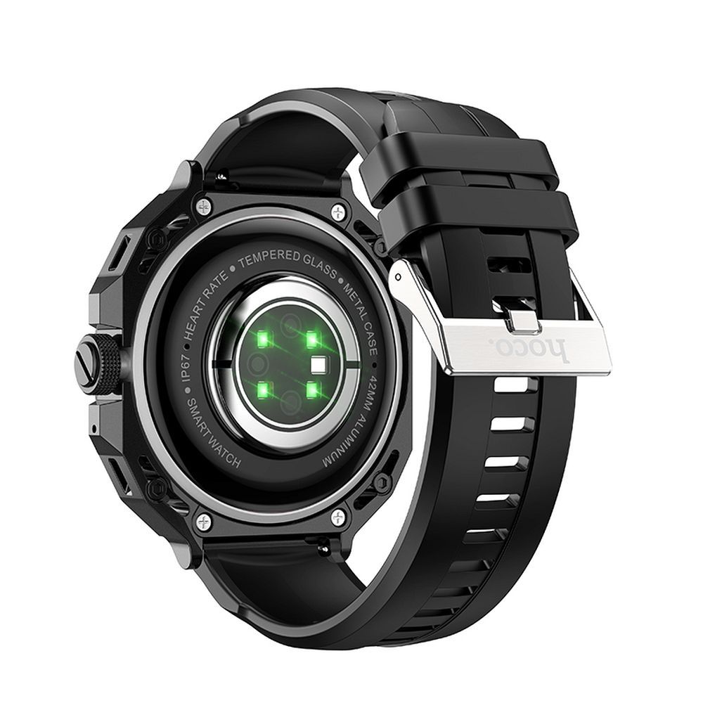 Hoco smartwatch Y14 Smart Sport (call version) (Μαύρο)