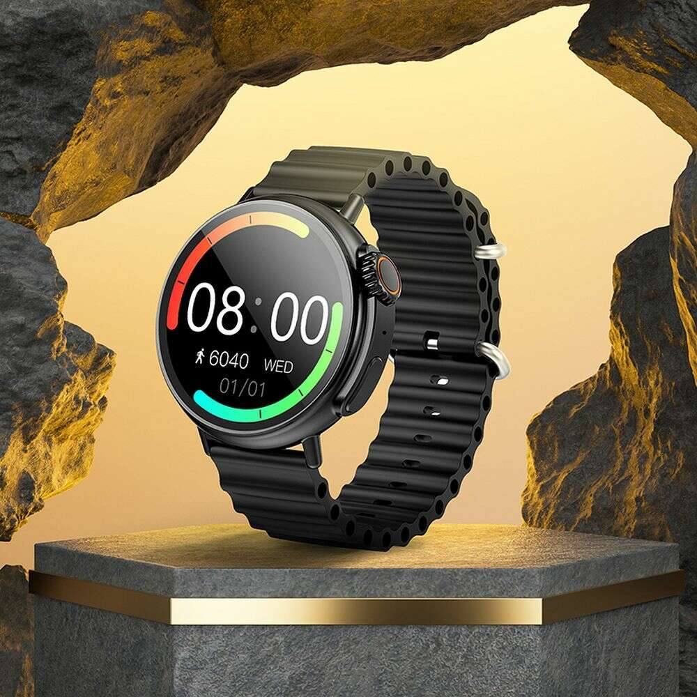 Hoco Smartwatch Y18 Smart sports watch (call version) (Μαύρο)