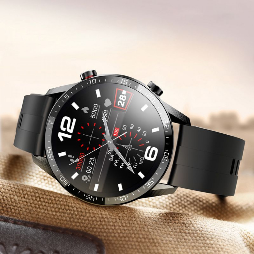 Hoco smartwatch Y2 Pro Smart Sport (call version) (Μαύρο)