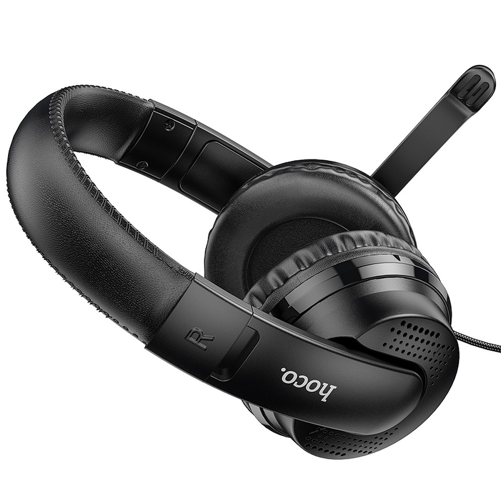 Hoco W103 Gaming Ακουστικά με βύσμα 3.5mm (Μαύρο)