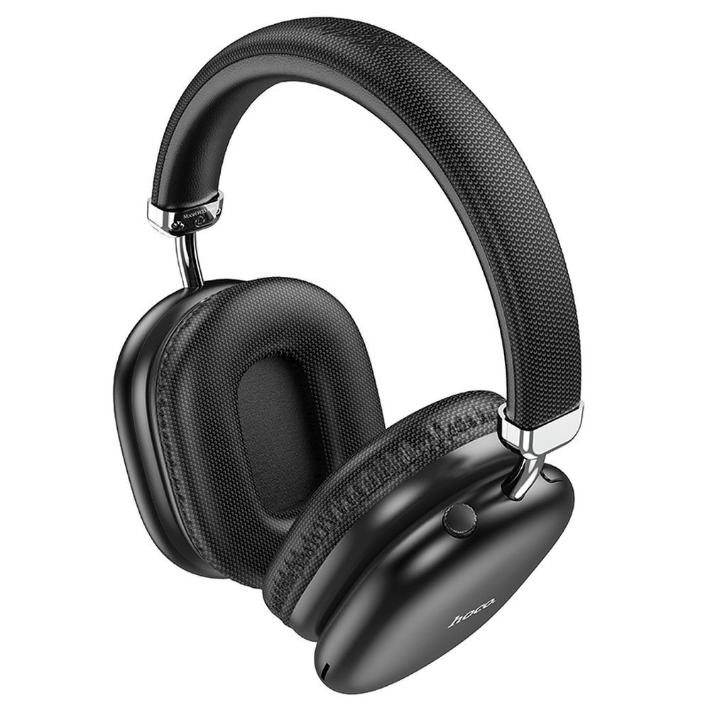 Hoco W35 MAX Ασύρματα/Ενσύρματα Over Ear Ακουστικά (Μαύρο)