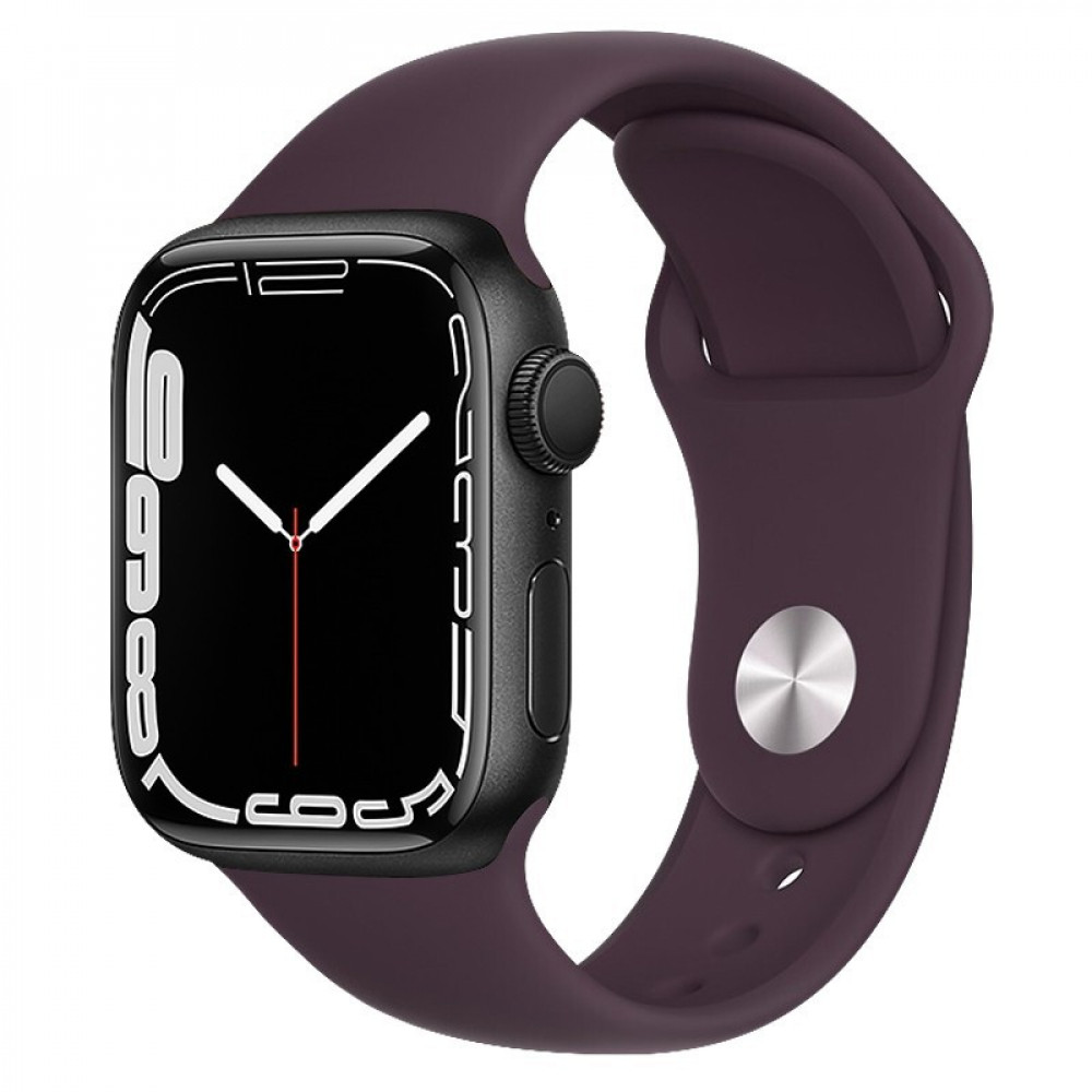 Hoco WA01 Λουράκι Flexible silicone για Apple Watch 42/44/45/49 mm (crimson cherry) 