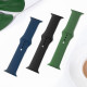 Hoco WA01 Λουράκι Flexible silicone για Apple Watch 42/44/45/49 mm (Πράσινο) 
