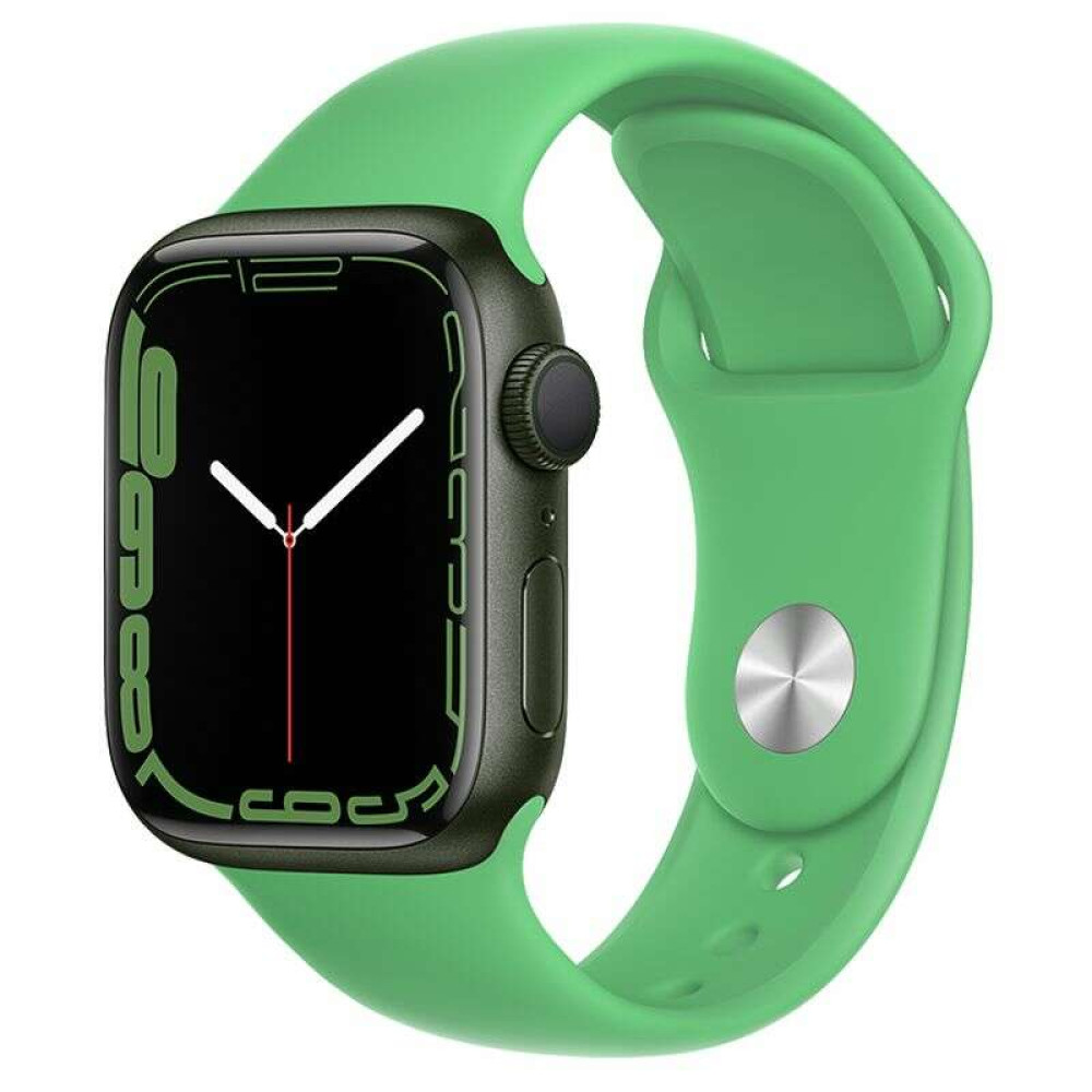 Hoco WA01 Λουράκι Flexible silicone για Apple Watch 42/44/45/49 mm (Πράσινο) 