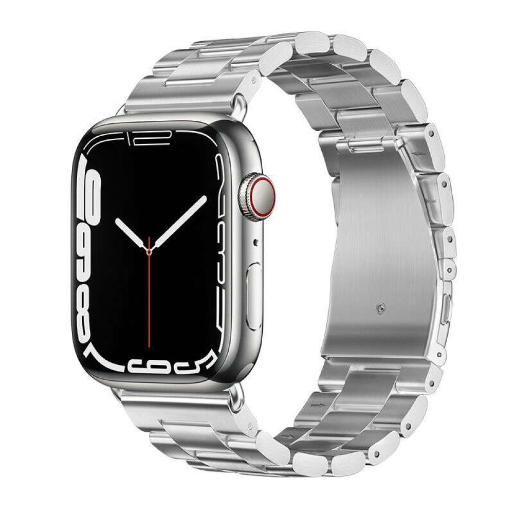 Hoco WA10 Λουράκι Ανοξείδωτο Ατσάλι για Apple Watch 42/44/45/49 mm (Ασημι΄)