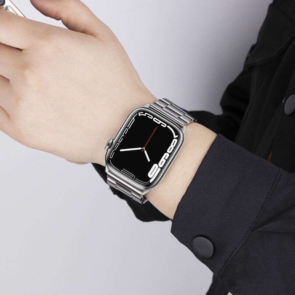 Hoco WA10 Λουράκι Ανοξείδωτο Ατσάλι για Apple Watch 38/40/41 mm (Ασημί)