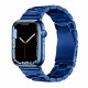 Hoco WA10 Λουράκι Ανοξείδωτο Ατσάλι για Apple Watch 42/44/45/49 mm (Μπλε)