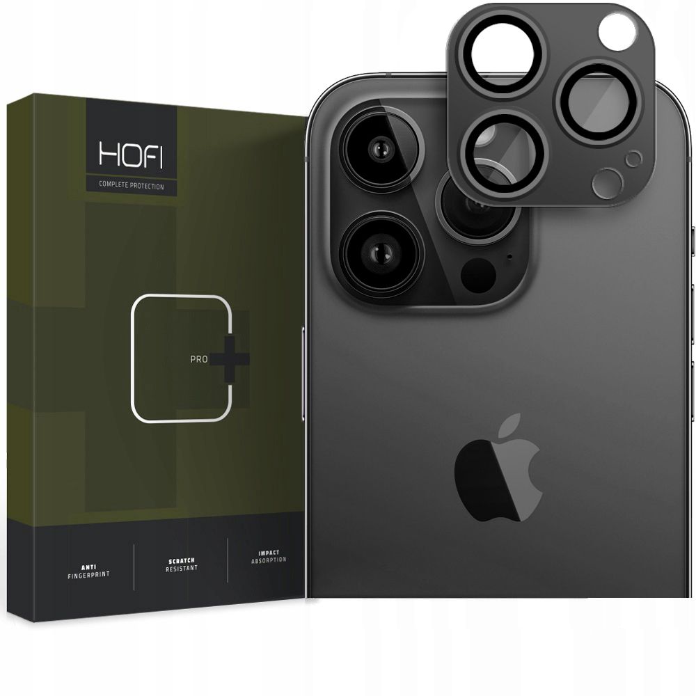 Hofi Full Cam Pro+ Camera Tempered Glass για Apple iPhone 14 Pro /14 Pro Max (Μαύρο)