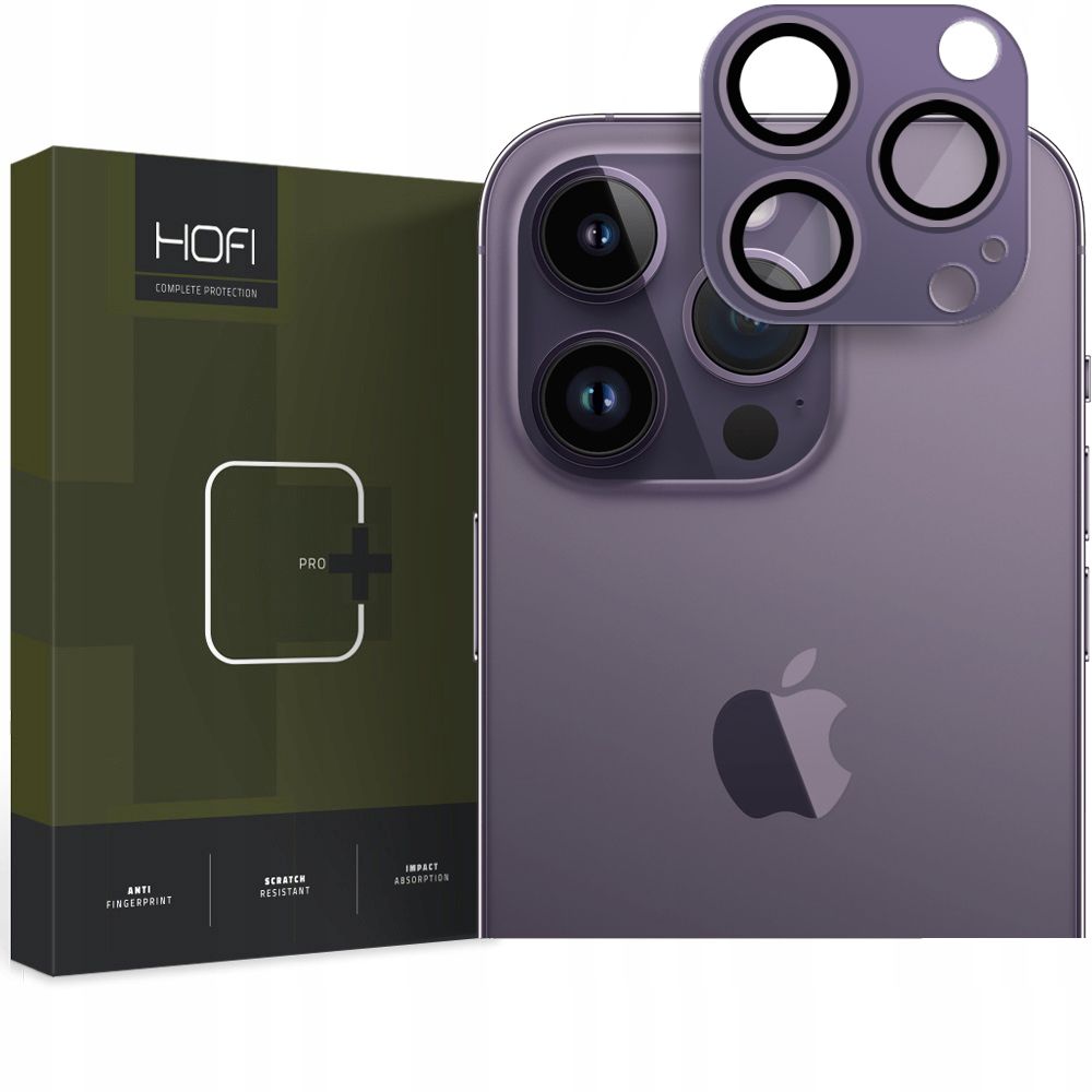 Hofi Full Cam Pro+ Camera Tempered Glass για Apple iPhone 14 Pro /14 Pro Max (Deep Purple)