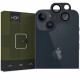 Hofi Full Cam Pro+ Camera Tempered Glass για Apple iPhone 15 /15 Plus (Μαύρο)