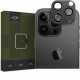 Hofi Full Cam Pro+ Camera Tempered Glass για Apple iPhone 15 Pro /15 Pro Max (Μαύρο)