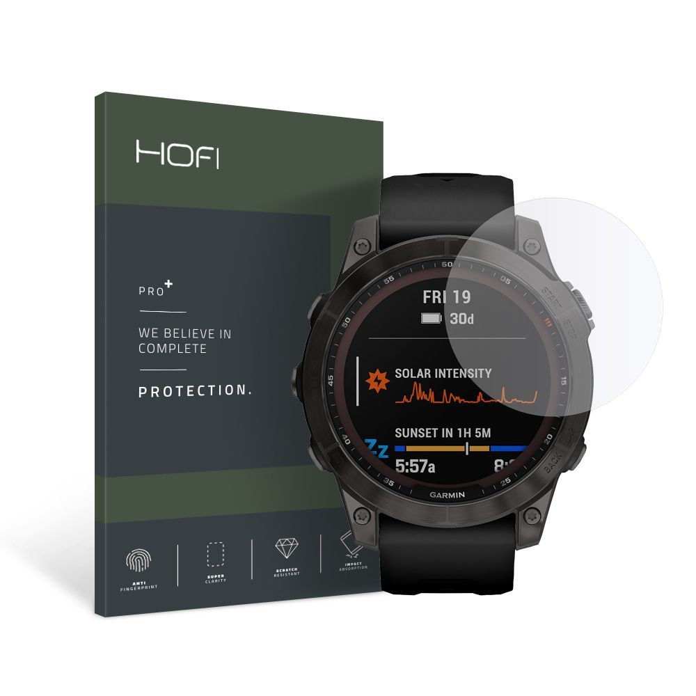 Hofi Hybrid 9H 2.5D PRO+ Tempered Glass για Garmin Fenix 7