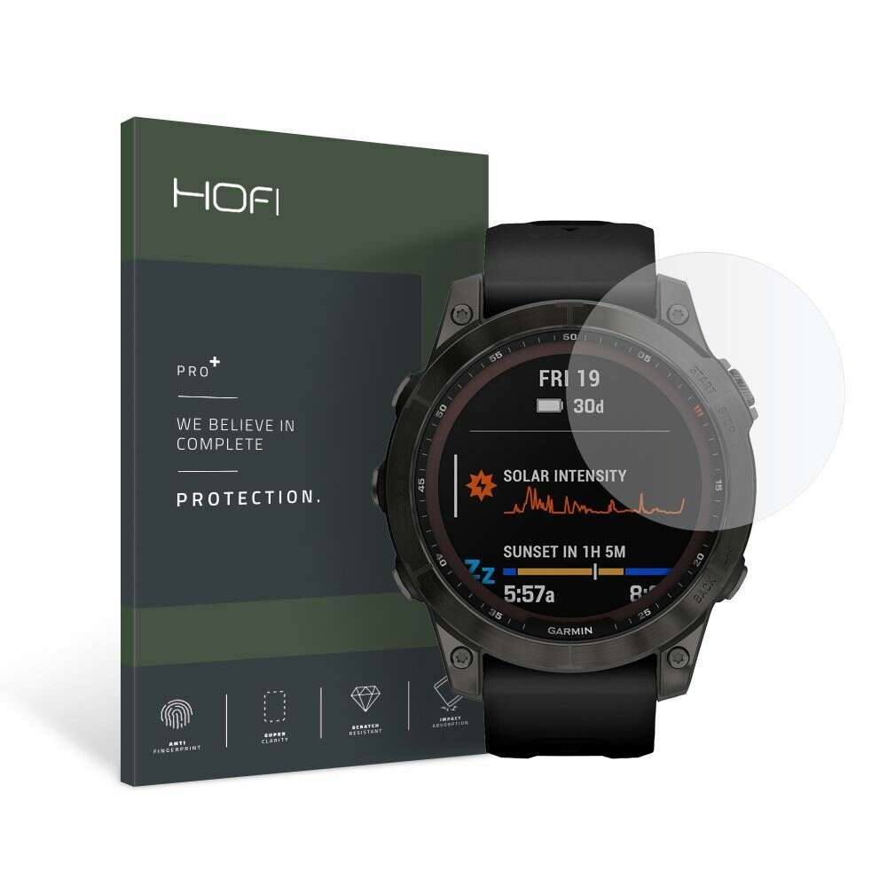 Hofi Hybrid 9H 2.5D PRO+ Tempered Glass για Garmin Fenix 7