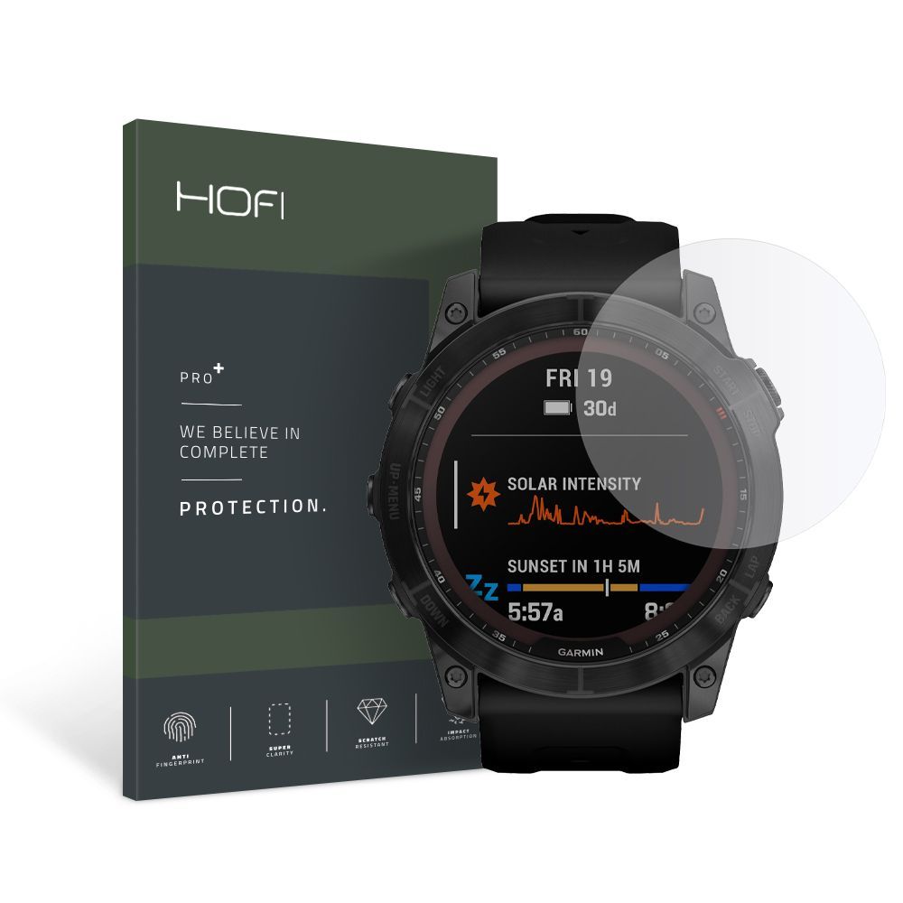 Hofi Hybrid 9H 2.5D PRO+ Tempered Glass για Garmin Fenix 7X