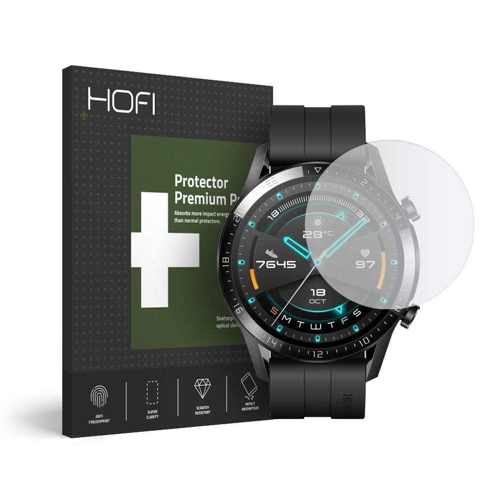 Hofi Hybrid 9H 2.5D PRO+ Tempered Glass για Huawei Watch GT 2 (46mm)