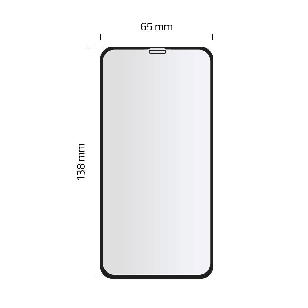 Hofi Hybrid 7H 3D PRO+ Tempered Glass Full Cover για Apple iPhone 13/13 Pro (Μαύρο)