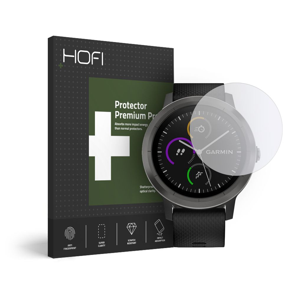Hofi Hybrid 9H 2.5D PRO+ Tempered Glass για Garmin Vivoactive 3