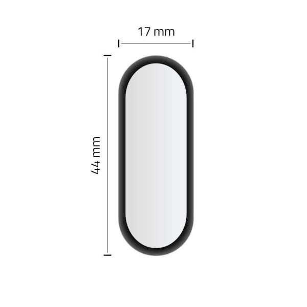 Hofi Hybrid 9H 2.5D PRO+ Tempered Glass για Xiaomi Mi Smart Band 5/6 (Μαύρο)
