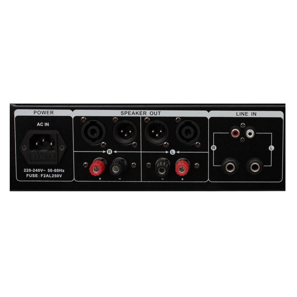 ibiza Sound AMP300USB-BT - Ενισχυτής PA με USB και Bluetooth 2x240W/4Ω