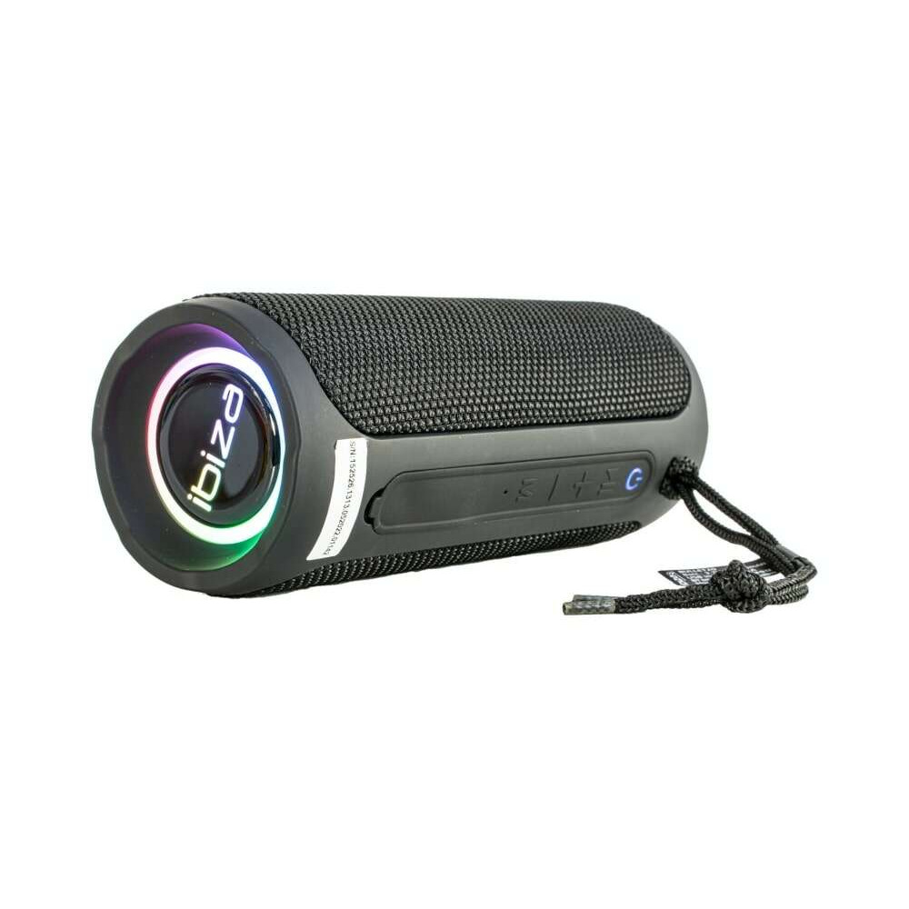 ibiza Sound BULLET20 Illuminated Bluetooth Ηχείο με USB & TF 20W (Μαύρο)