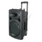 ibiza Sound PORT15VHF-BT - Φορητό σύστημα Ήχου 15" με USB-MP3, BT, REC, και 2 μικρόφωνα VHF