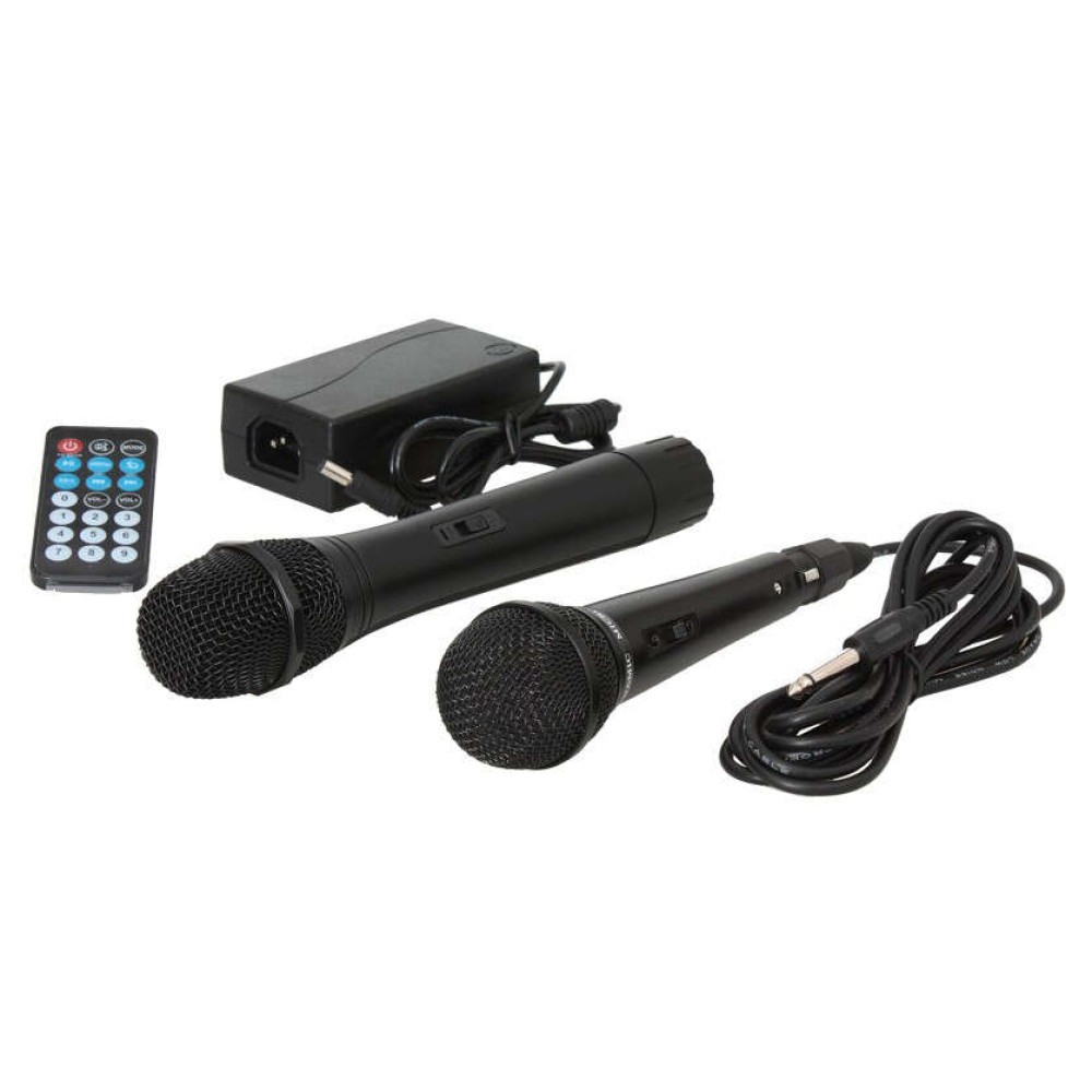 ibiza Sound PORT10VHF-BT - Φορητό σύστημα Ήχου 10" με USB-MP3, BT, REC, 1 VHF & 1 Ασύρματο Μικρόφωνο