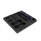 iPega PG-P5028 Multifunctional Cooling Stand για PS5 και αξεσουάρ 9 σε 1 (Μαύρο)