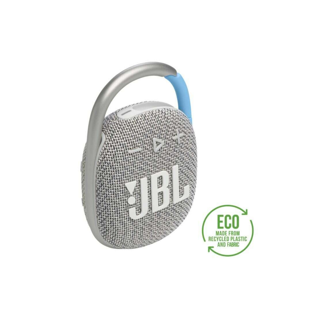 JBL Clip 4 Eco Bluetooth Ηχείο (Λευκό)