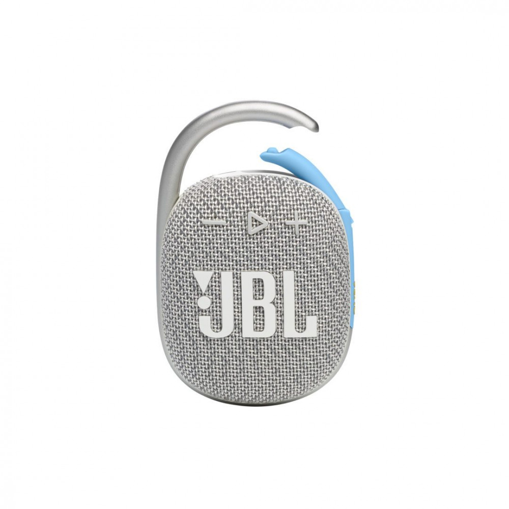 JBL Clip 4 Eco Bluetooth Ηχείο (Λευκό)